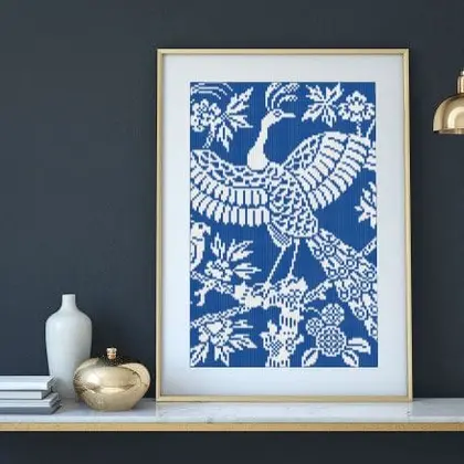 Monochrome Sampler Vintage Cross Stitch PDF