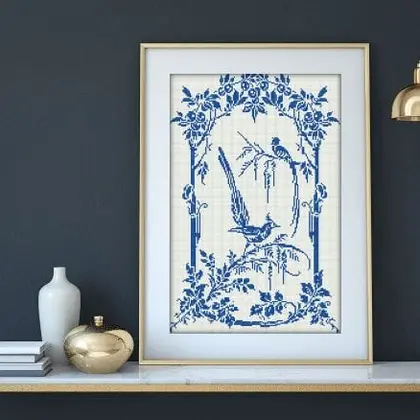 Monochrome Sampler Vintage Cross Stitch PDF