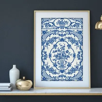 Monochrome Sampler Vintage Cross Stitch PDF