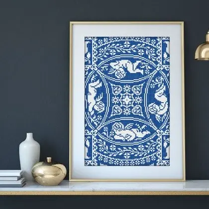 Monochrome Sampler Vintage Cross Stitch PDF