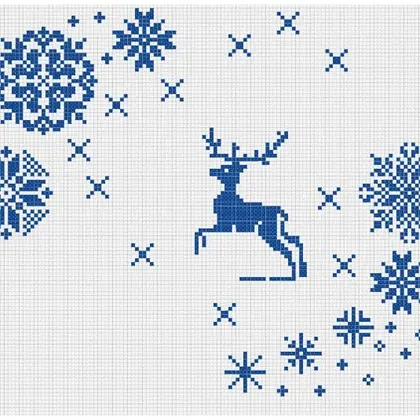 Monochrome Sampler Vintage Cross Stitch PDF