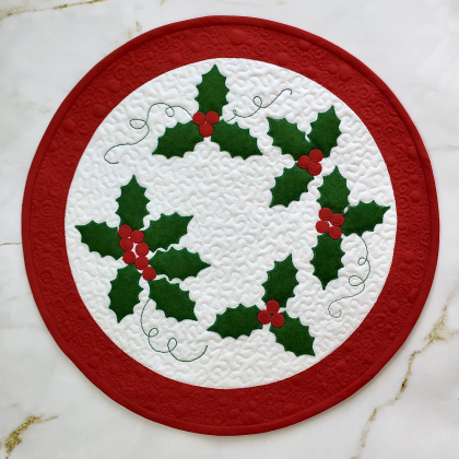 Christmas napkin pattern