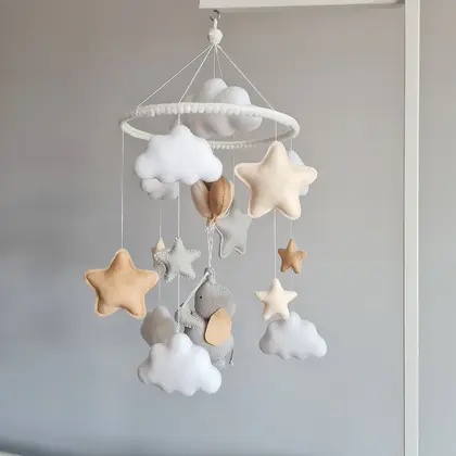 Elephant nursery decor