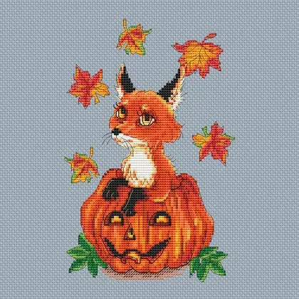 fox cross stitch