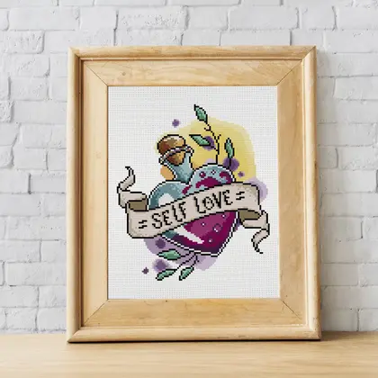 Magic potion cross stitch pattern