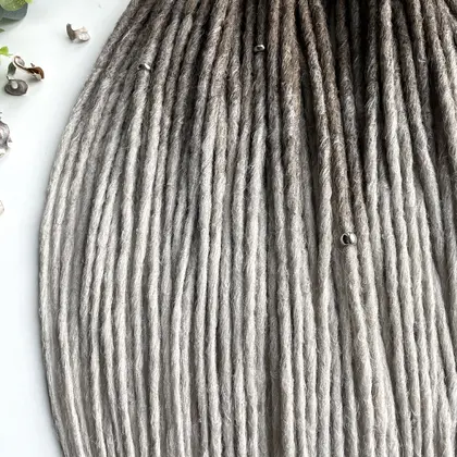 Dreadlocks extensions ombre, synthetic DE and SE dreads