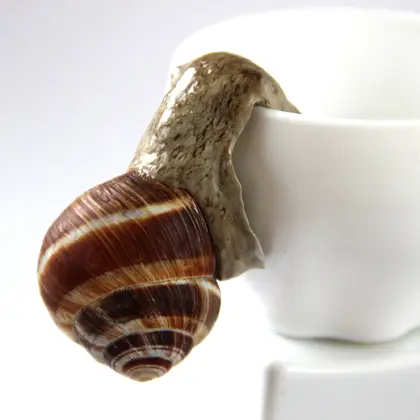 Snail hanging figurine