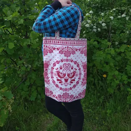 white tote bag cotton