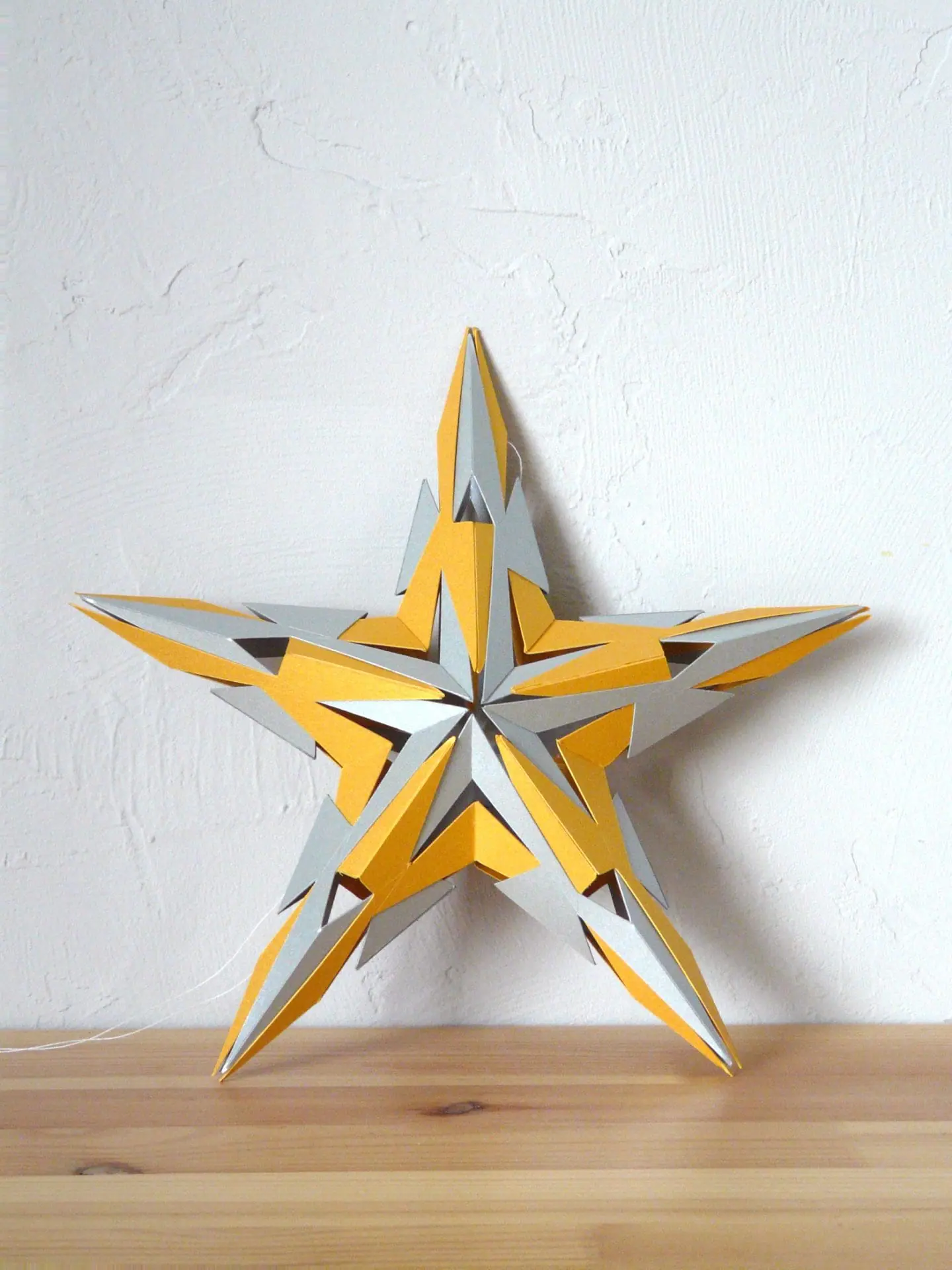 3d Papercraft – Weaving Star 5-pointed – PDF DXF Templates 1 3d Papercraft – Weaving Star 5-pointed – PDF DXF Templates