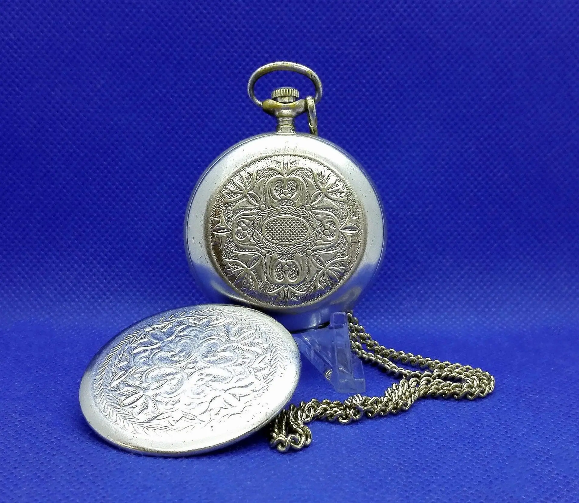 Vintage Soviet Pocket Watch.Art Deco.Antique mens watch 1 Pocket-watch-Molnija