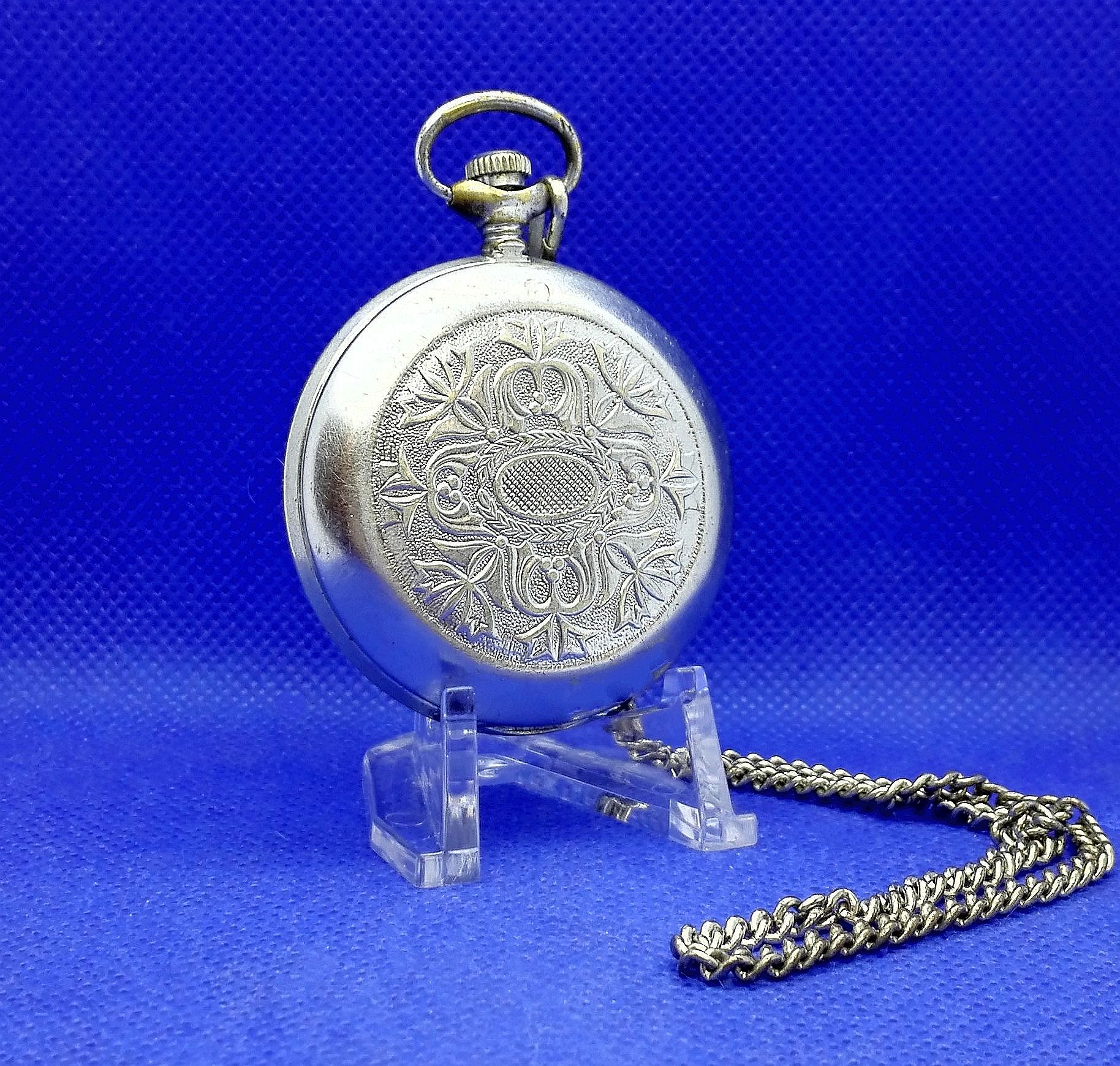 Vintage Soviet Pocket Watch.Art Deco.Antique mens watch 4 Vintage Soviet Pocket Watch.Art Deco.Antique mens watch - Image 4
