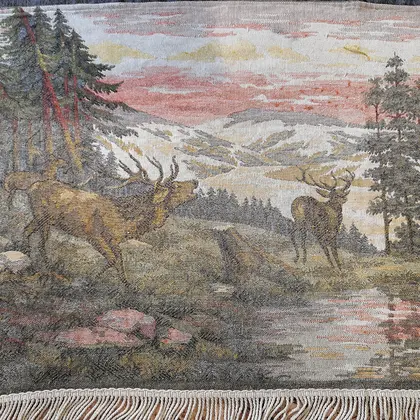 Tapestry-carpet-Roe-deer