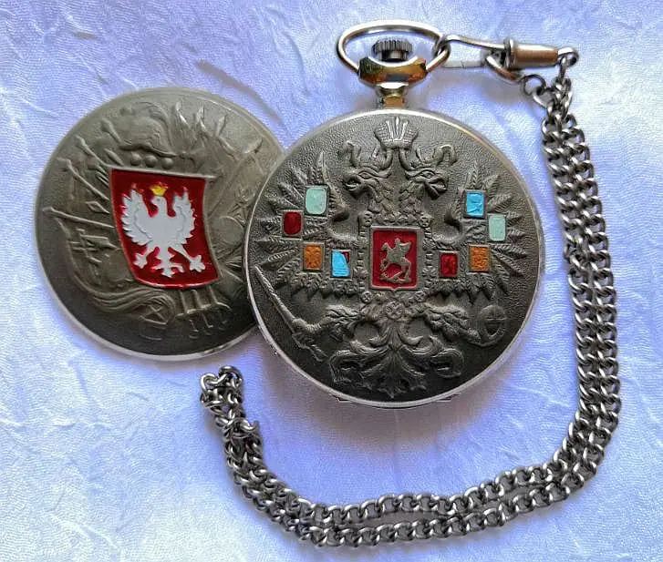 Antique Soviet Pocket Watch.Mechanical watch.Vintage watch USSR 1 Vintage-mens-watch