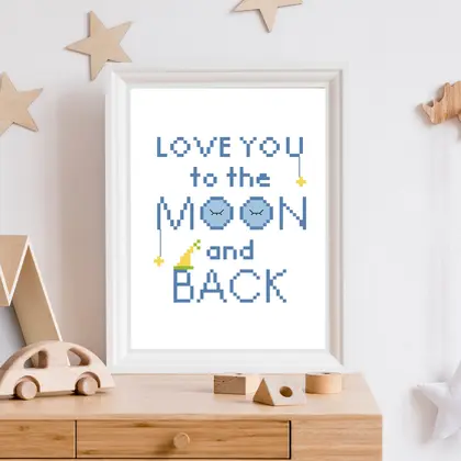 Love you to the moon and back