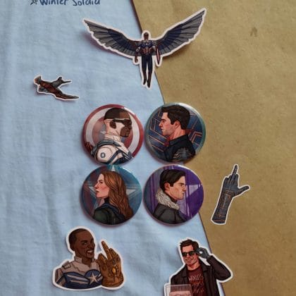 the falcon and the winter soldier pins