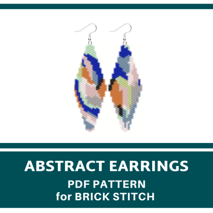 earrings bead pattern