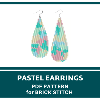 earrings bead pattern