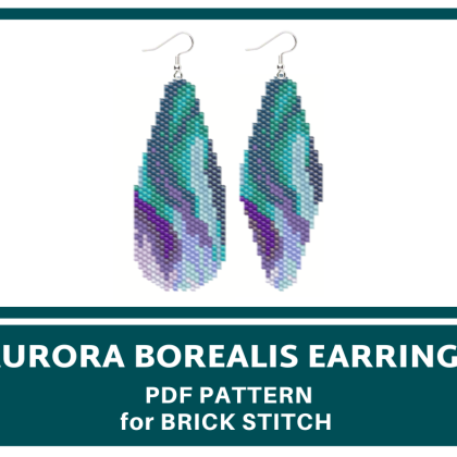 earrings bead pattern