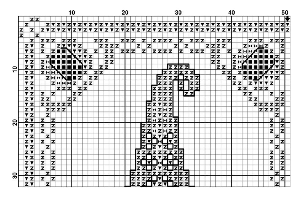 Sampler Halloween Cross Stitch Pattern Spooky Halloween PDF file 124 4 Sampler Halloween Cross Stitch Pattern Spooky Halloween PDF file 124 - Image 4