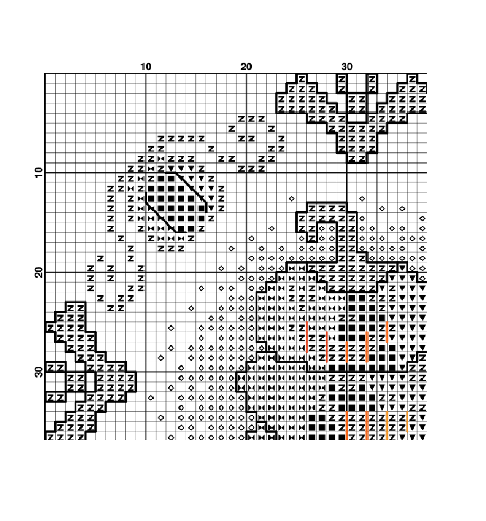 Sampler Halloween Cross Stitch Pattern Spooky Halloween PDF file 125 4 Sampler Halloween Cross Stitch Pattern Spooky Halloween PDF file 125 - Image 4