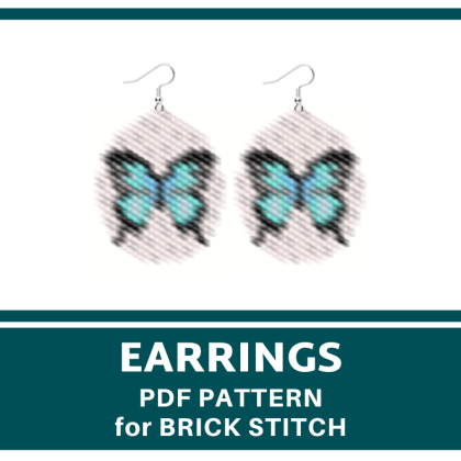 earrings bead pattern