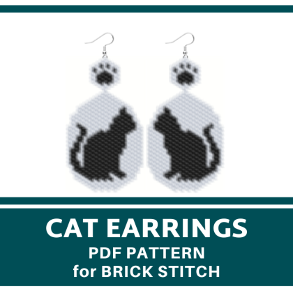 earrings bead pattern