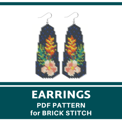 brick stitch bead pattern