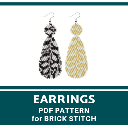 brick stitch bead pattern