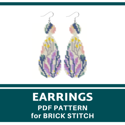 brick stitch bead pattern