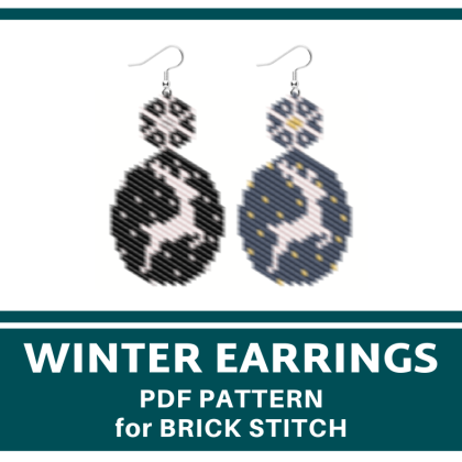 brick stitch bead pattern