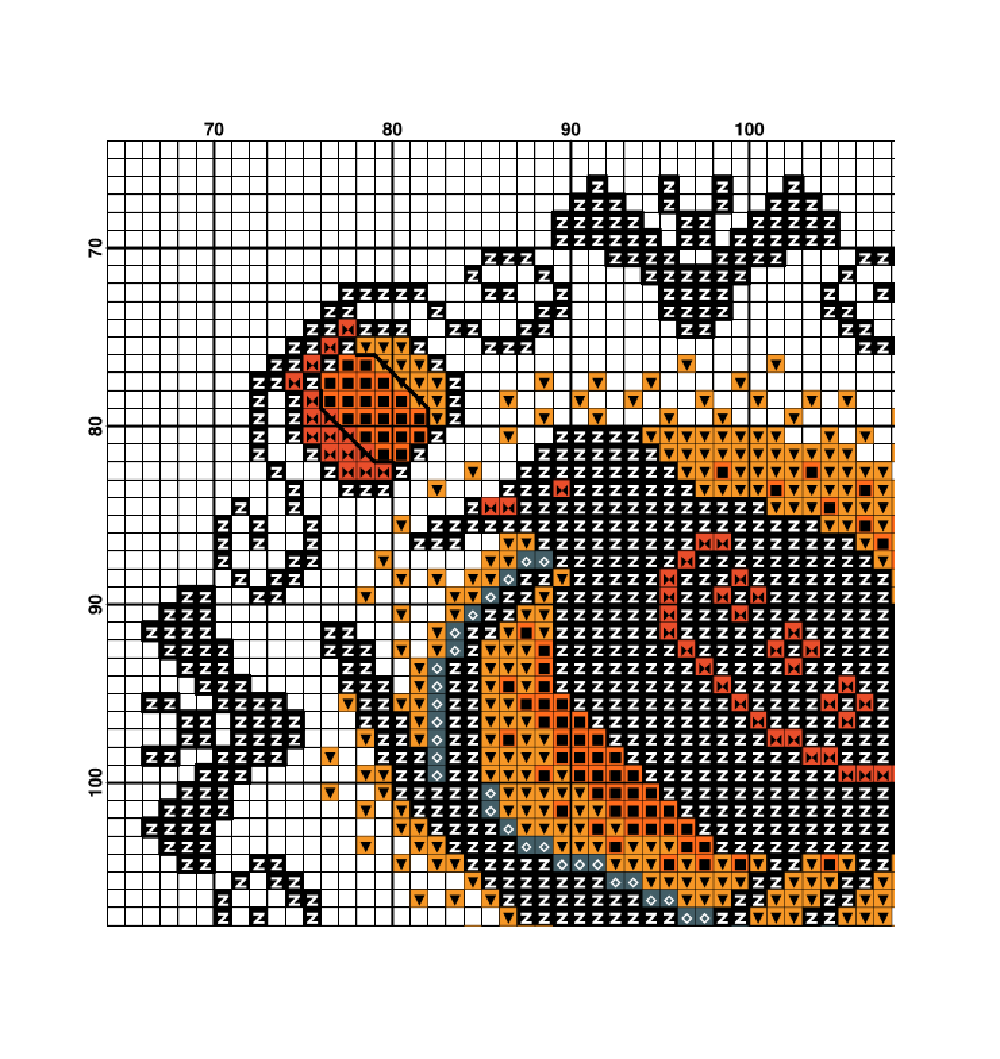Sampler Halloween Cross Stitch Pattern Spooky Halloween PDF file 125 3 Sampler Halloween Cross Stitch Pattern Spooky Halloween PDF file 125 - Image 3