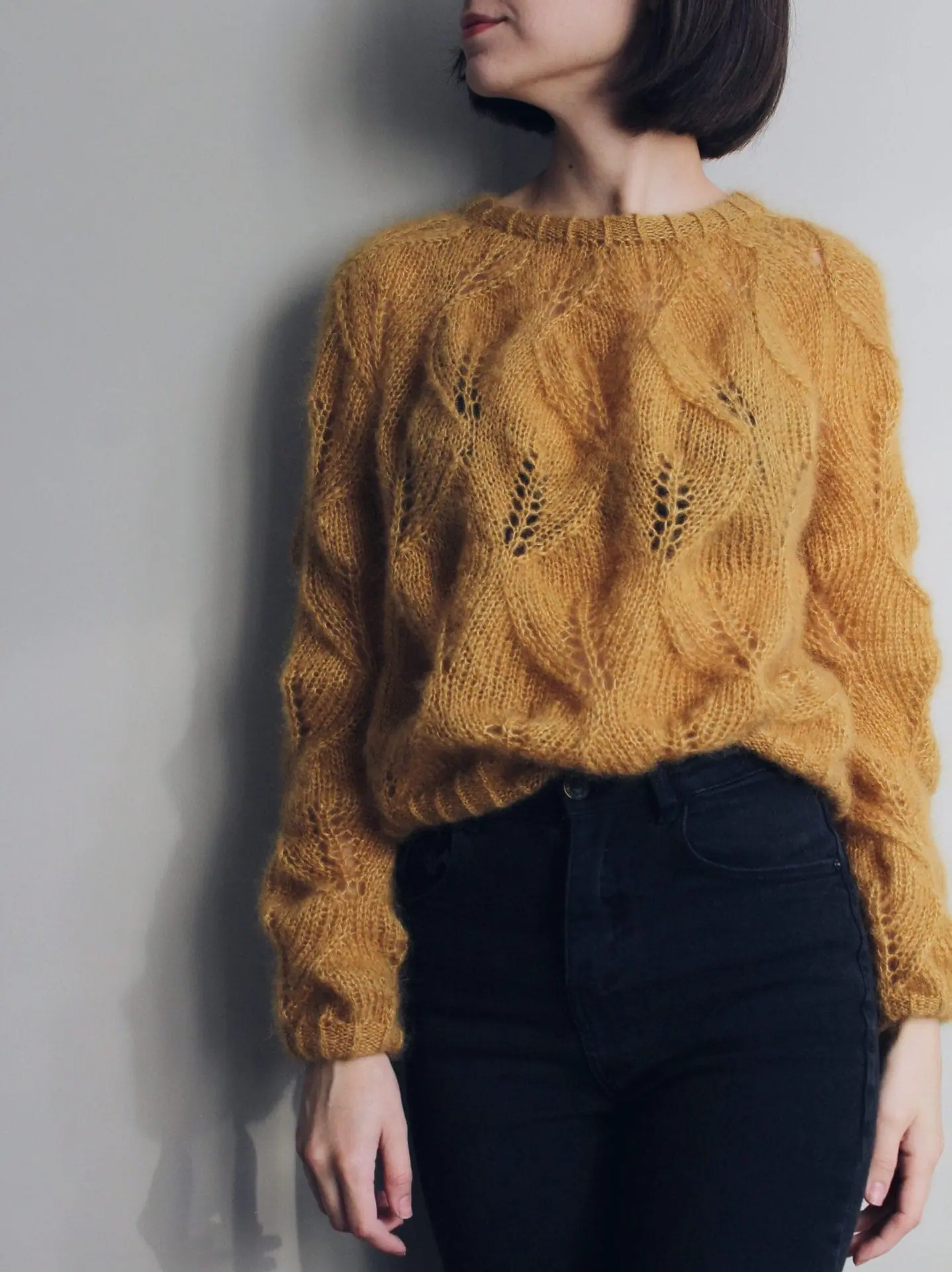 Knitting Pattern PDF October Day Sweater 1 October Day Sweater