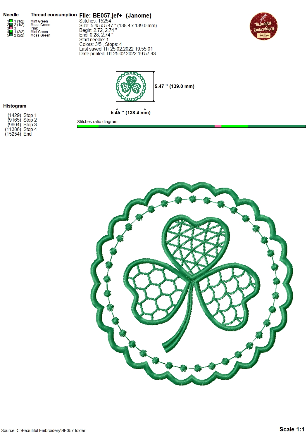Machine Embroidery Design Cutwork Doily Clover Shamrock 2 machine-embroidery-design-cutwork-doily-clover-shamrock