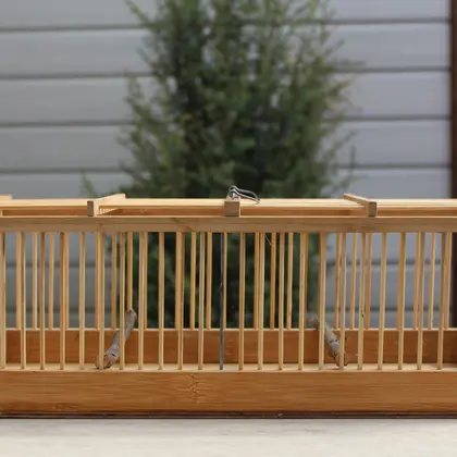 Miniature-wooden-cage