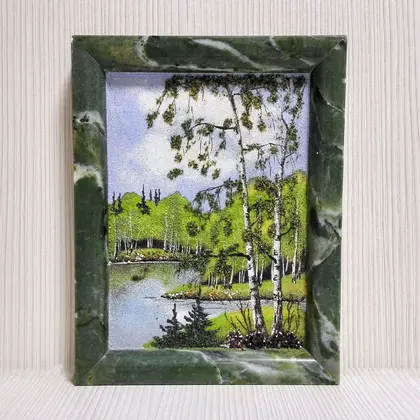 Vintage Russian Picture Decor USSR.Rare Antique Soviet Painting