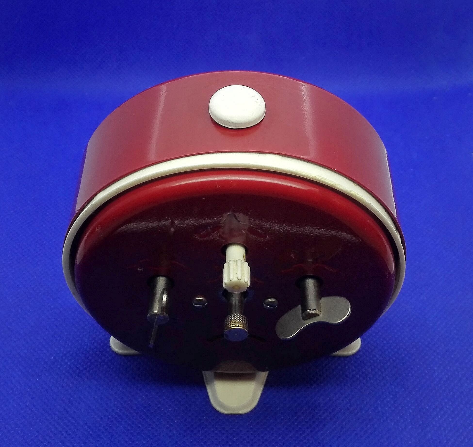 Soviet Vintage Red Alarm Clock Vityaz.Mechanical Alarm clock USSR 7 Soviet Vintage Red Alarm Clock Vityaz.Mechanical Alarm clock USSR - Image 7