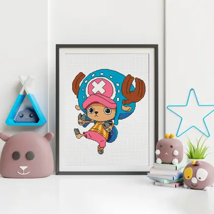 Chopper cross stitch pattern PDF