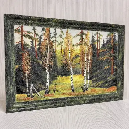 Vintage Soviet Painting. Antique Russian Picture. Decor USSR