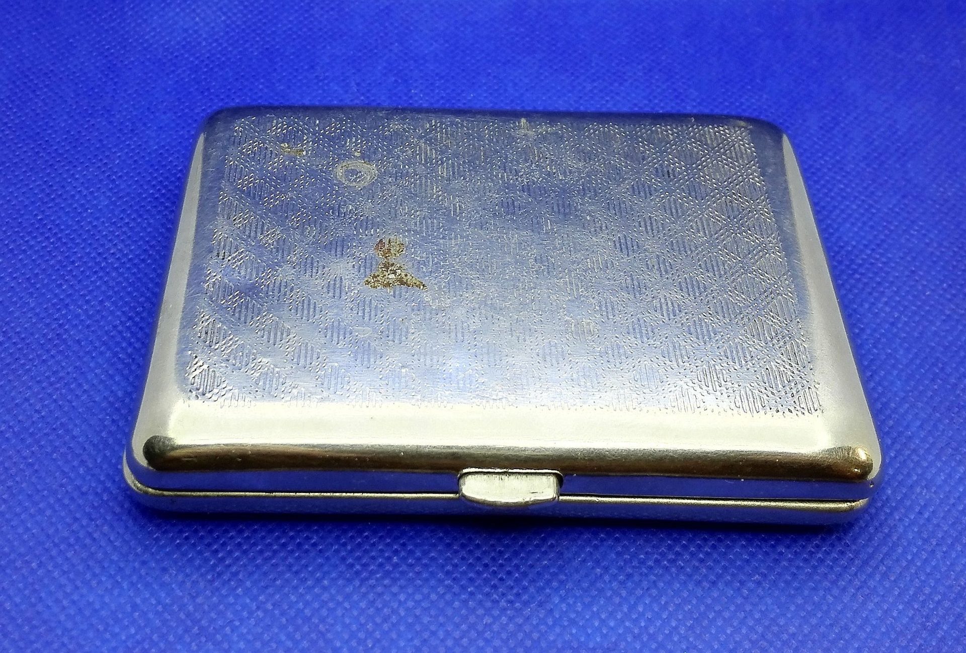 Vintage Soviet Cigarette Case. Metal Case fo Smoker. Tobacco box 8 Vintage Soviet Cigarette Case. Metal Case fo Smoker. Tobacco box - Image 8