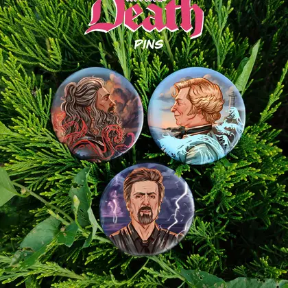 Our flag means death pins