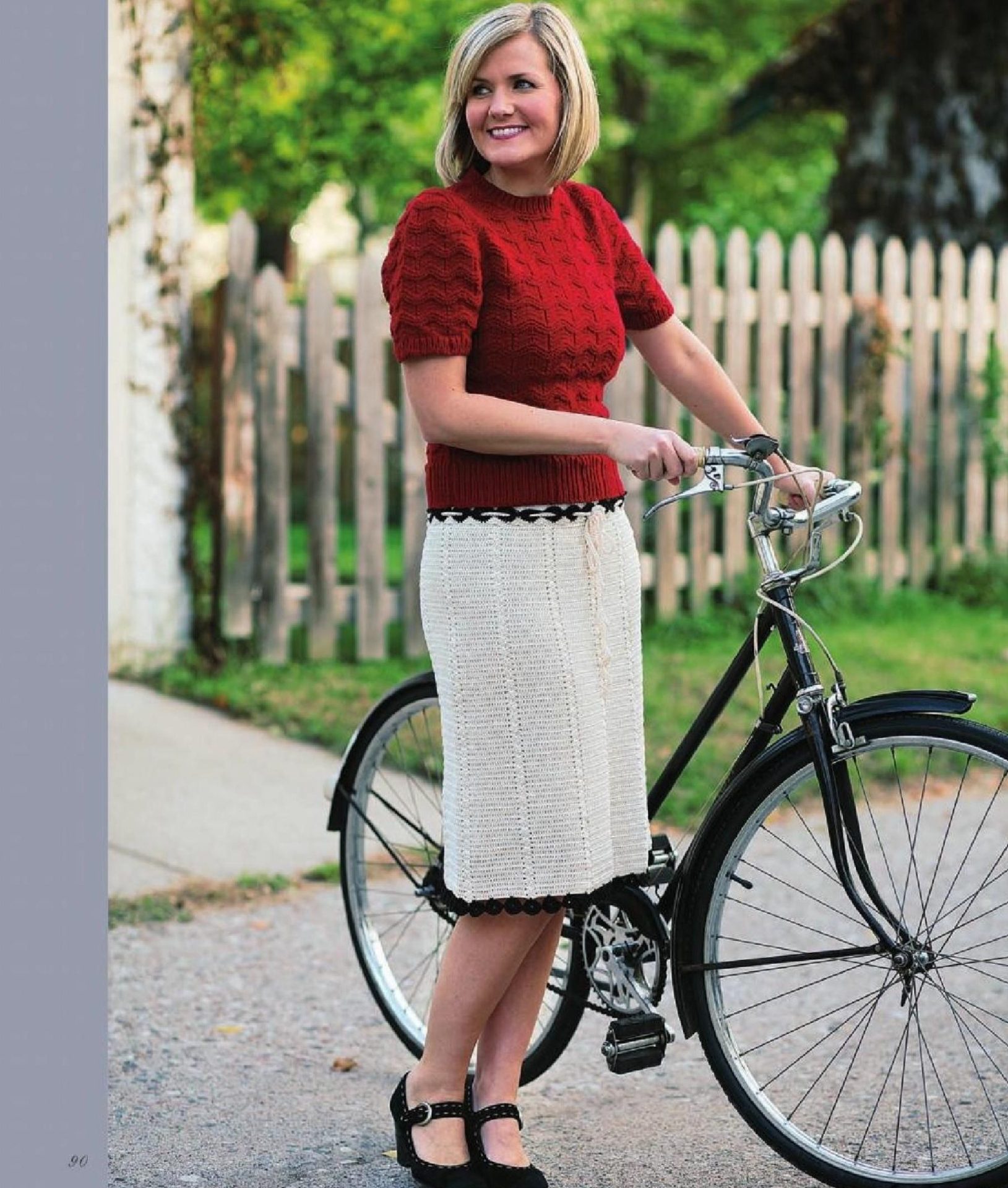 Knitting and crochet. Modern vintage style. 25 models retro. 10 Knitting and crochet. Modern vintage style. 25 models retro.