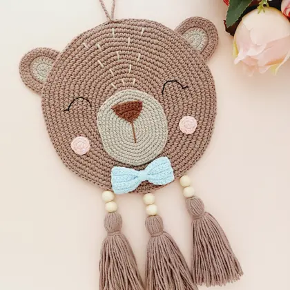 crochet wall decor