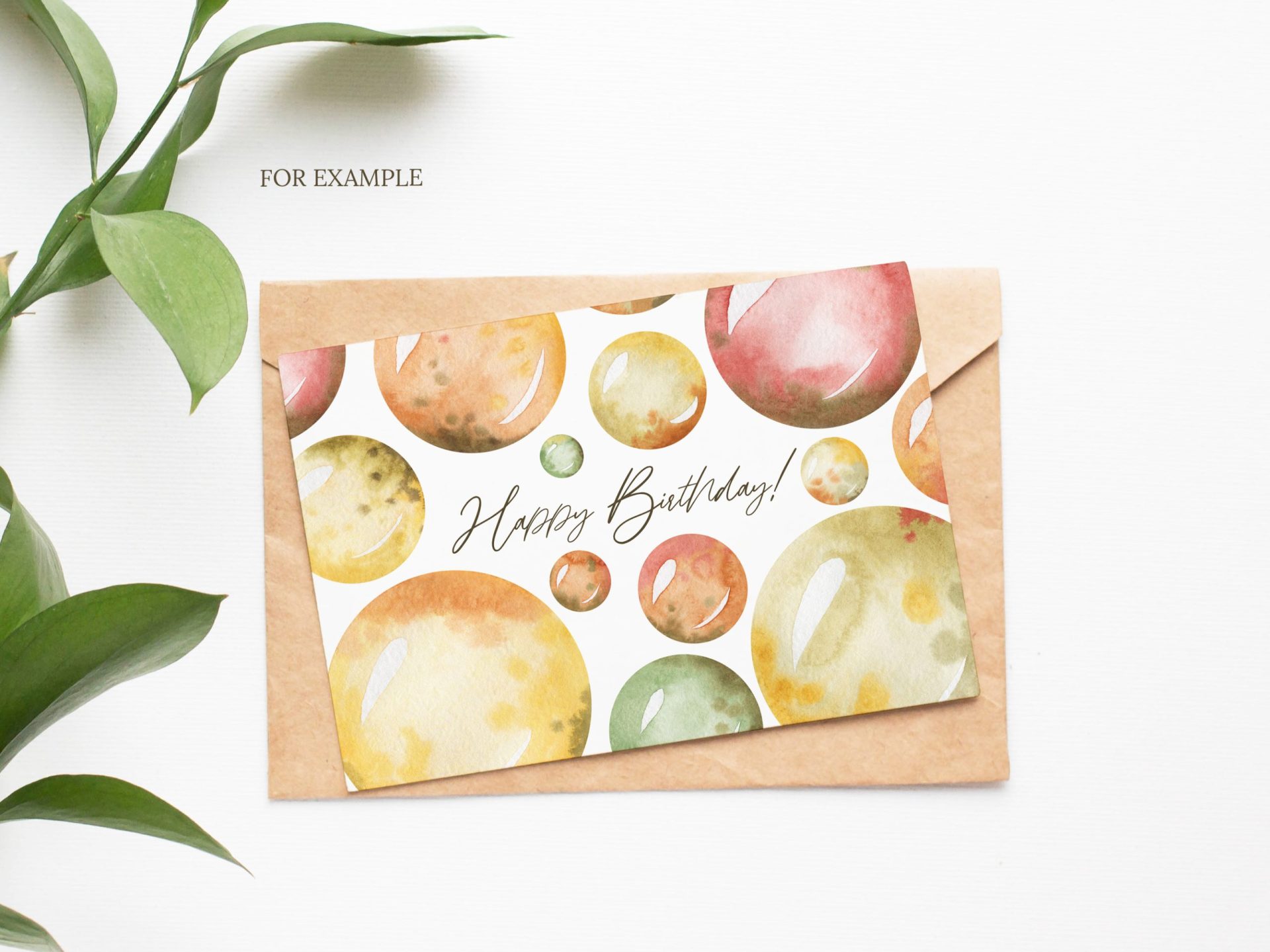 Watercolor yellow bubbles clipart. Cute bubble gum, soap bubbles 4 Watercolor yellow bubbles clipart. Cute bubble gum, soap bubbles - Image 4