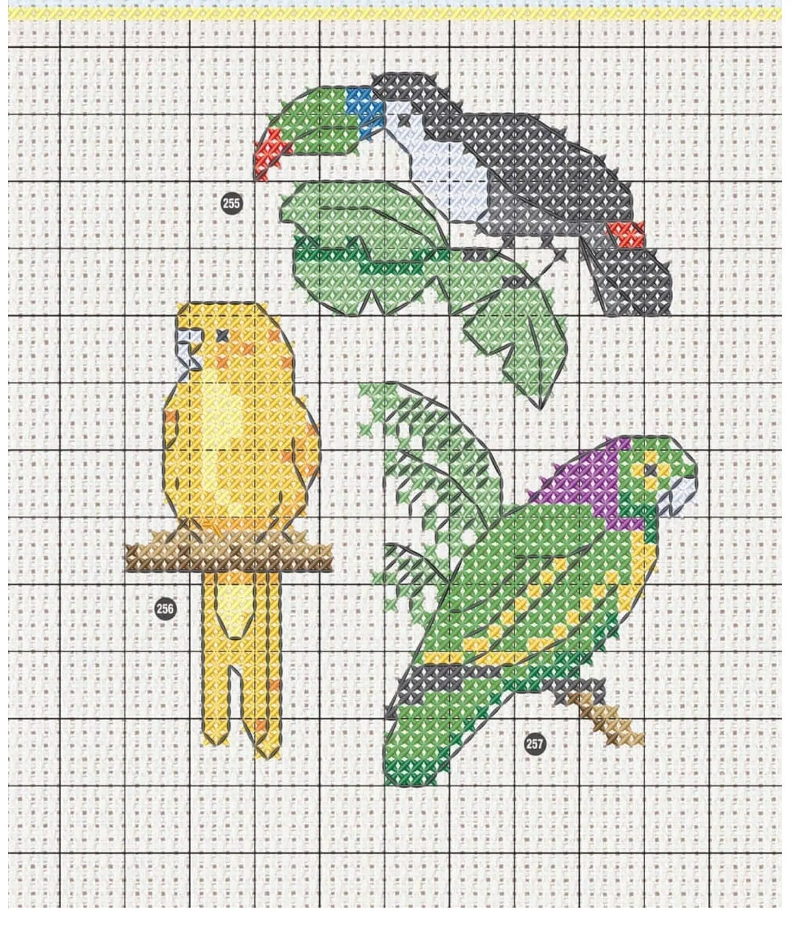The Cross Stitch Designs. Over 1000 Motifs to Follow Color Charts 6 The Cross Stitch Designs. Over 1000 Motifs with Easy to Follow Color Charts