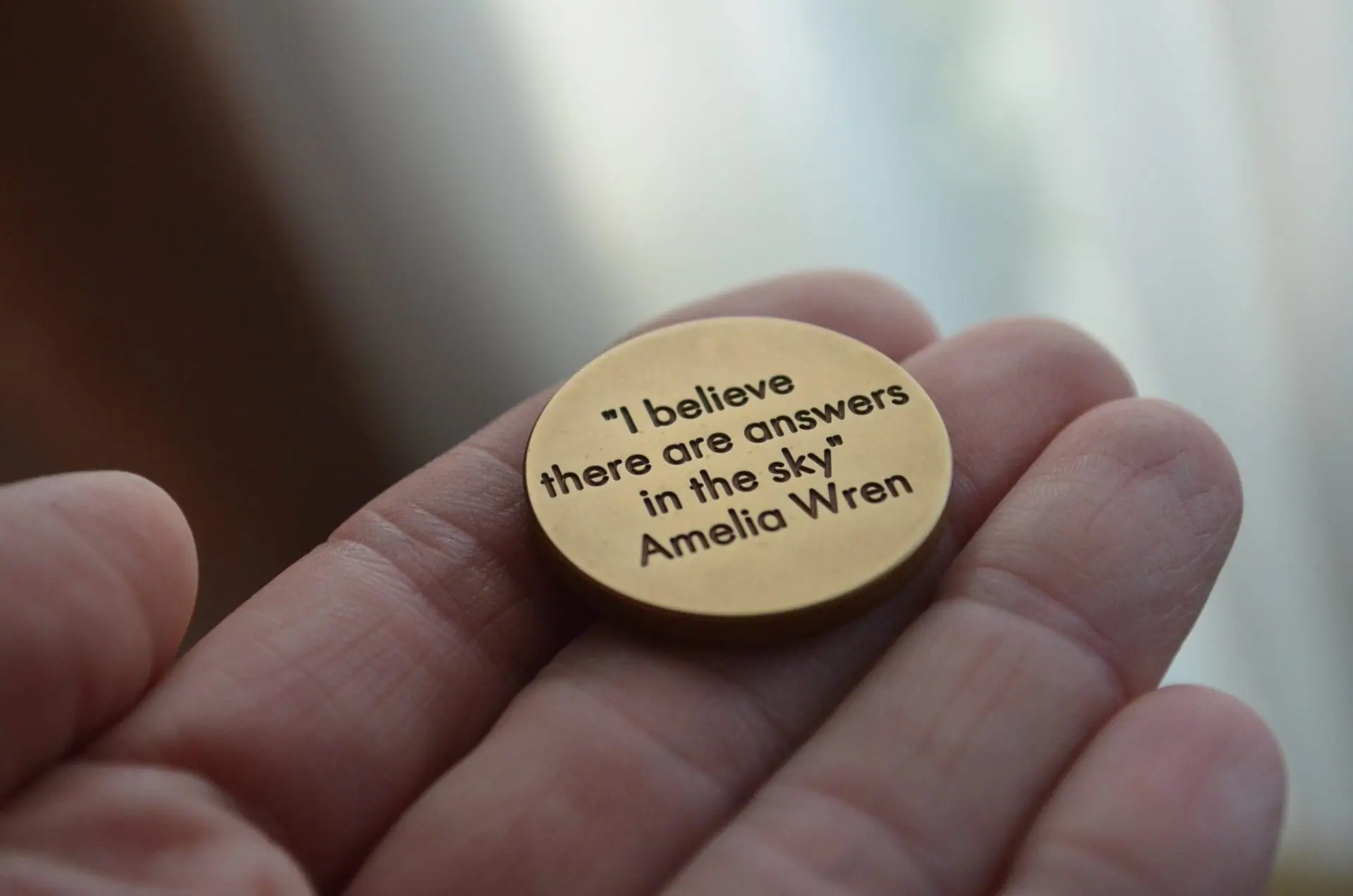 Custom pocket coin, small engraved coin, flip coin. 5 Custom pocket coin, small engraved coin, flip coin. - Image 5