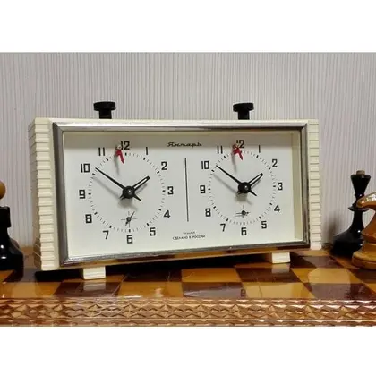 Antique Soviet Chess Clock Jantar. Mechanical Chess Clock USSR