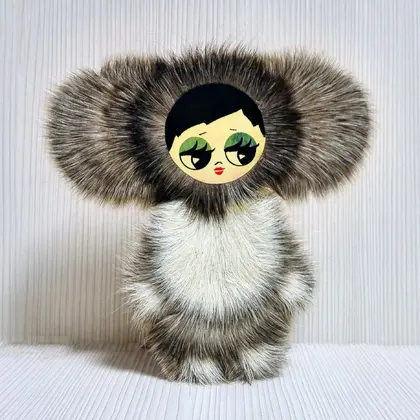Vintage Soviet Toy Cheburashka. Antique Toys USSR. Russian toys