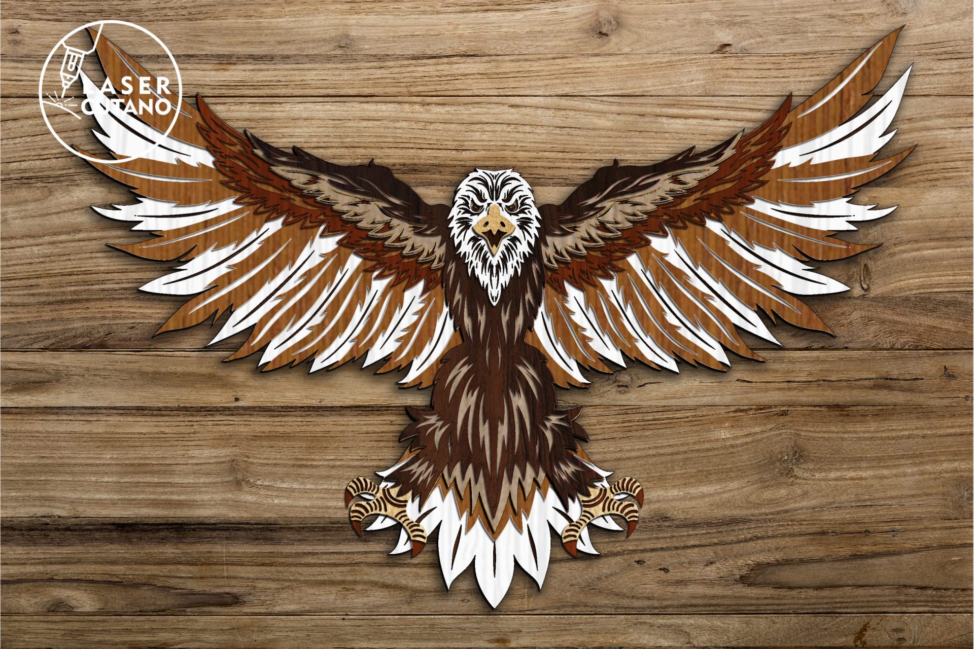 EAGLE 4th July Laser Cut File, Independence Day 5 EAGLE 4th July Laser Cut File, Independence Day - Image 5