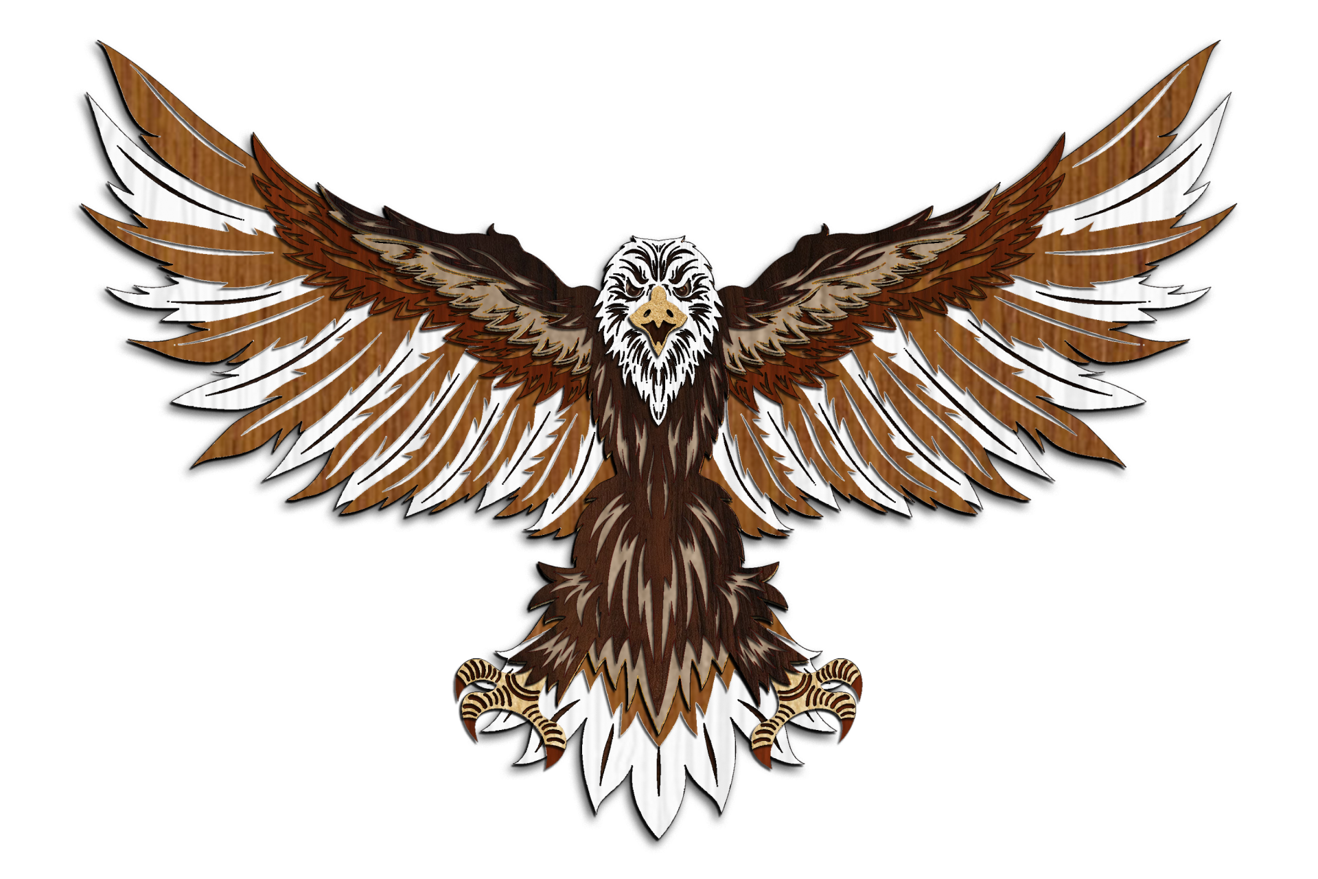 EAGLE 4th July Laser Cut File, Independence Day 11 EAGLE 4th July Laser Cut File, Independence Day - Image 11