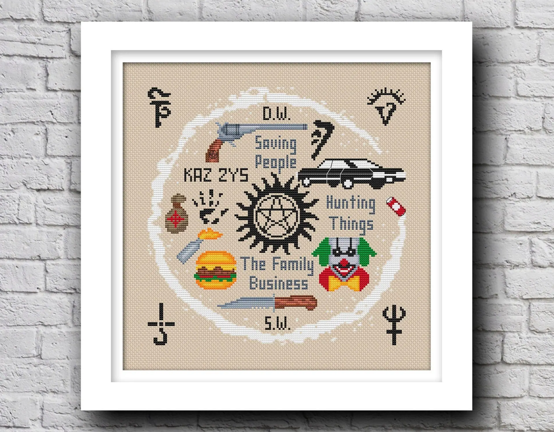 Supernatural cross stitch pattern pdf 1 Supernatural cross stitch pattern pdf